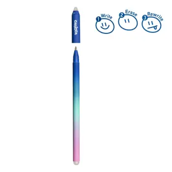 Stilolaps blu me gomë të dyfishtë Carioca