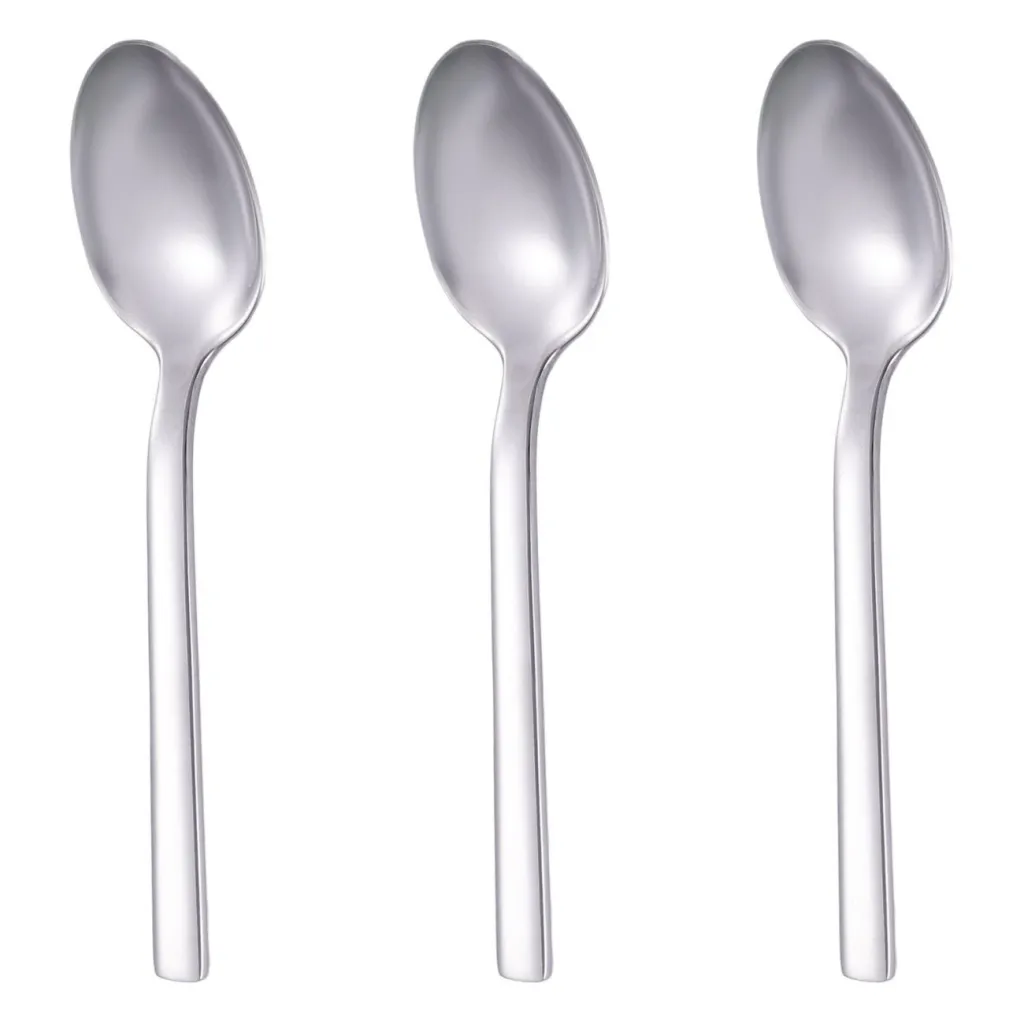 Set luge inoxi ngjyre metalike 3cope - 1