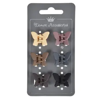 Kapese flokesh flutura me ngjyra toke 6cp 2cm