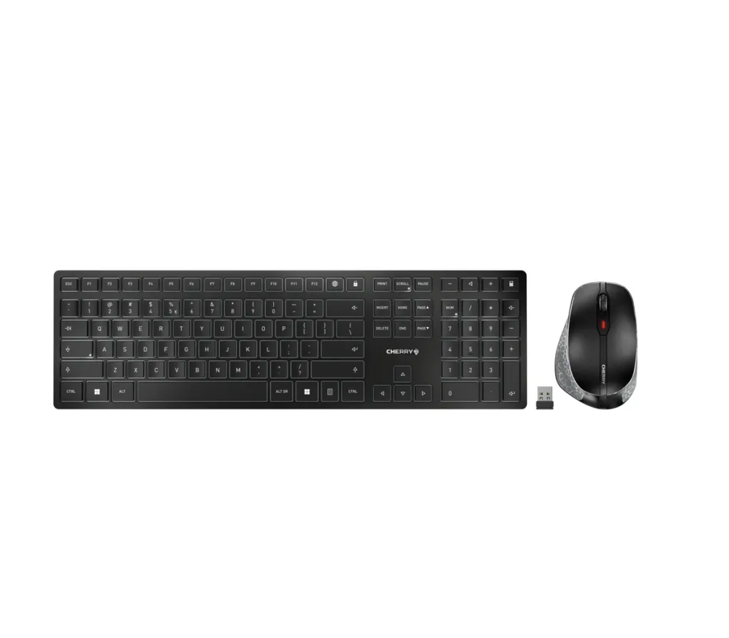 Combo (Tastierë & Maus) Cherry DW9500U – Zezë - 1