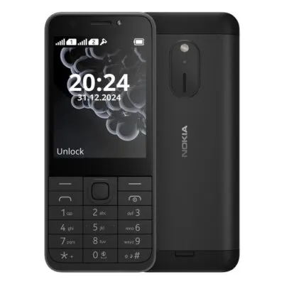 Telefon i thjeshtë Nokia 230 (2024) / 16MB / 16MB – Zezë - 1