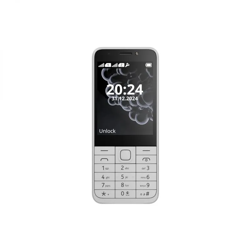 Telefon i thjeshtë Nokia 230 (2024) – Bardhë - 1
