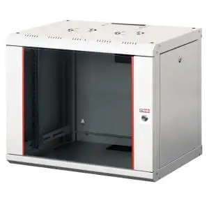 Raft për Server Lande 09U / 19 Inch / I montueshëm në muri / W=600 mm D=600 mm / E bardhë