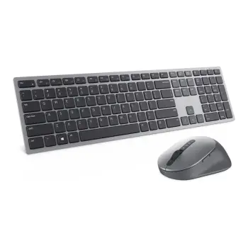 Combo (Tastierë & Maus) Dell KM7321WGY-GER – Gri/Zezë