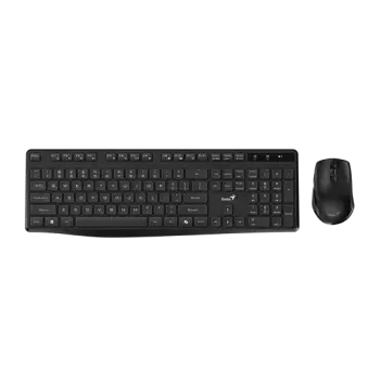 Combo (Tastierë & Maus) Genius KM‑8206S / Wireless / Silent Mode – Zezë