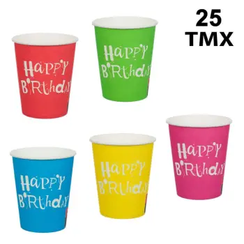 Gota me ngjyra per party happy birthday 25cp 240ml