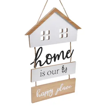 Dekoruese shtepi qe varet home is our happy place