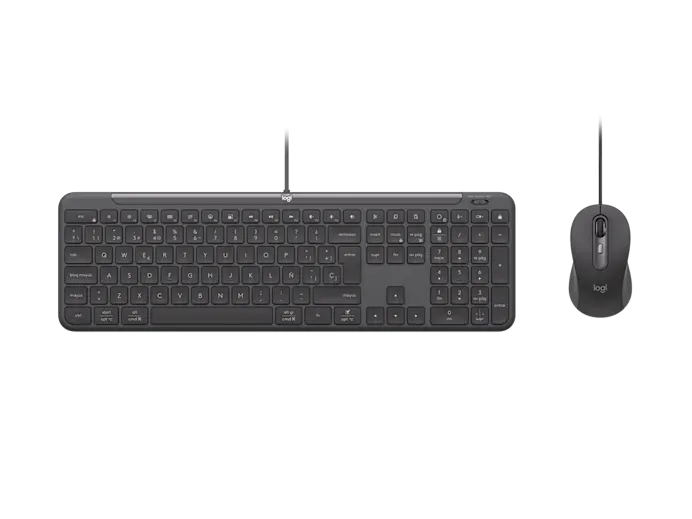 Combo (Tastierë & Maus) Logitech MK620 Wireless / for Business / QWERTY- Zezë - 1