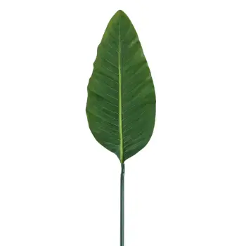 Dekoruese dege dhe gjethe banane jeshile 103cm