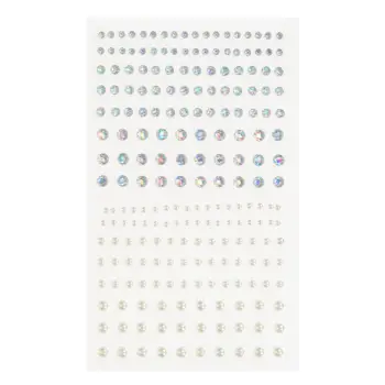 Set stickers per fytyren me perla te bardha