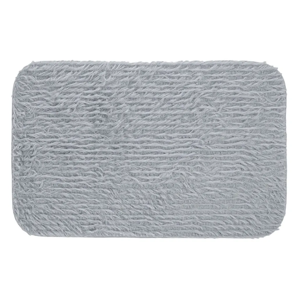 Tapet i gjate me llush gri 50x80cm - 1