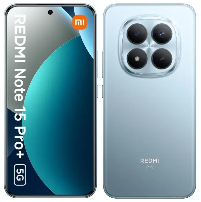 Celular Xiaomi Redmi Note 15 Pro+ 12GB 512GB 5G Glacier Blue - 1