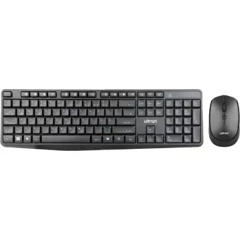 Combo (Tastierë & Maus ) Ultron UMC‑300 Wireless 2‑in‑1 Set – Zezë