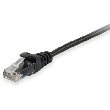 Kabllo për Rrjet Equip Patch Cat6A U/UTP RJ45 në RJ45 / 5.00m / e rrumbullakët / LSZH / Polybag – Zezë