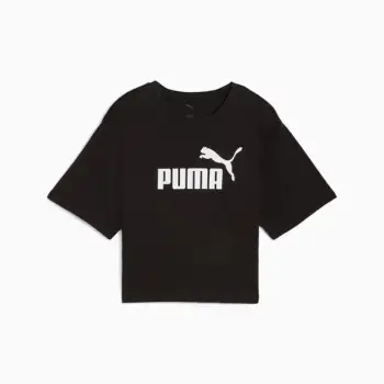 Bluzë PUMA Ess Cropped No.1 Logo Relaxed Tee