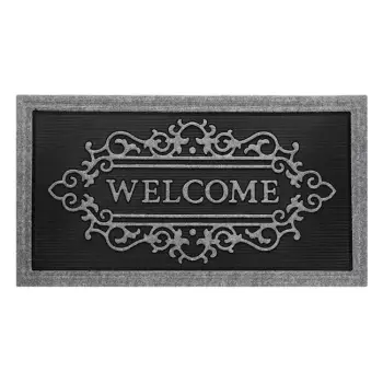 Tapet per dere gri i erret welcome 50x90cm