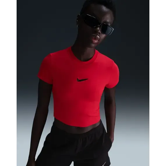 Bluzë NIKE W Nsw Nk Chll Knt Tee Vday - 1