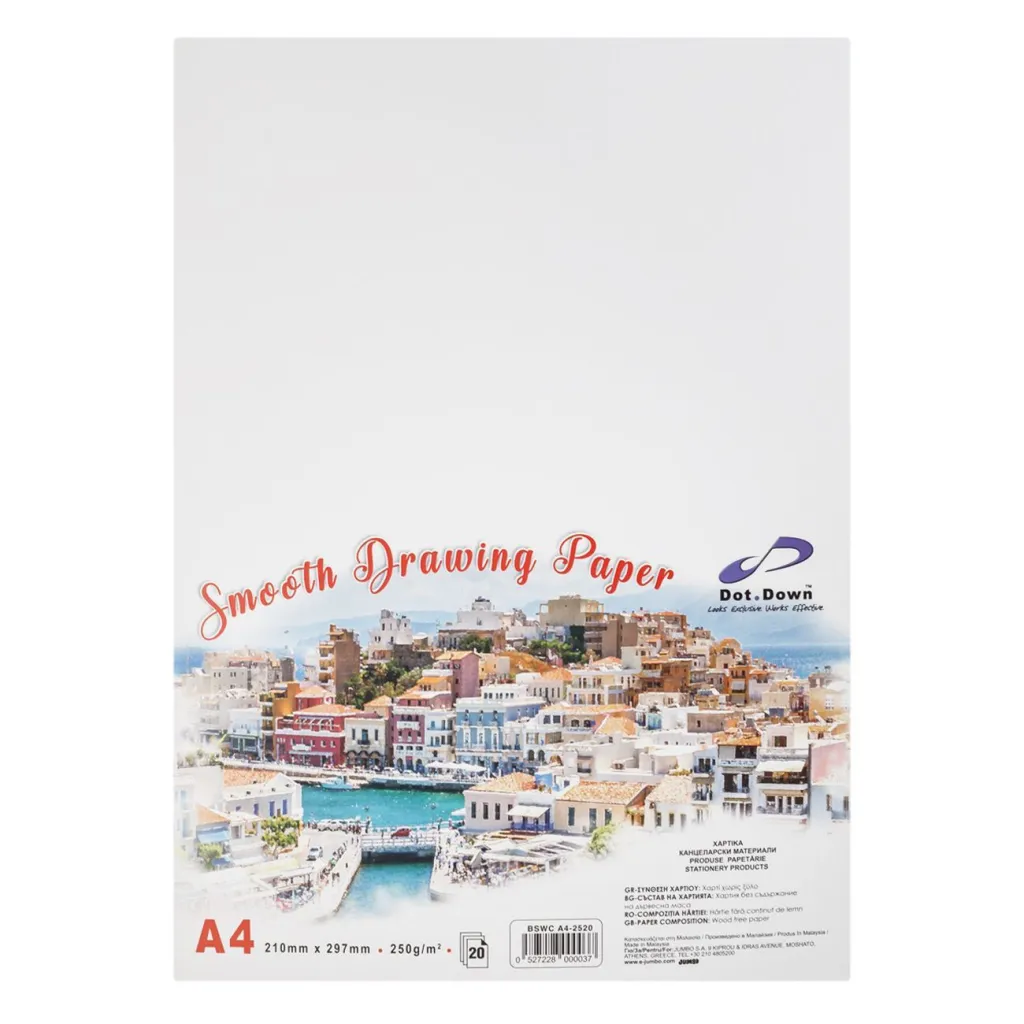 Dosje a4 bristol 20fq 250gsm - 1