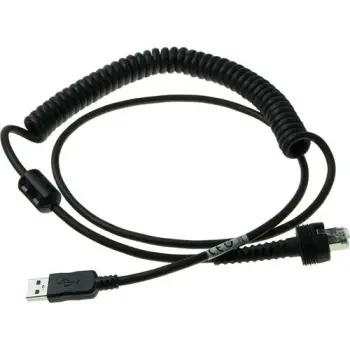 Kabllo Skaneri Datalogic / CAB-553 / USB Type-A / Coiled – Zezë