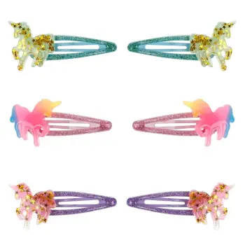 Kapese flokesh me unicorn roze gold 6cp