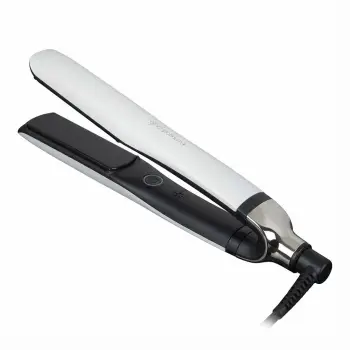 Piaster flokësh GHD Platinum Plus, 185°C, teknologji inteligjente, e bardhë
