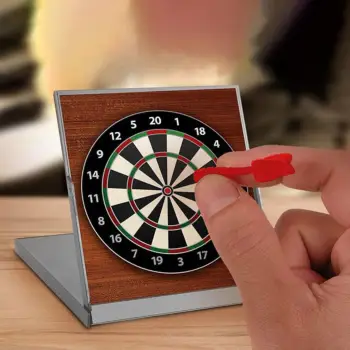 Magnet zyre me target dhe shigjete 14x12.5cm