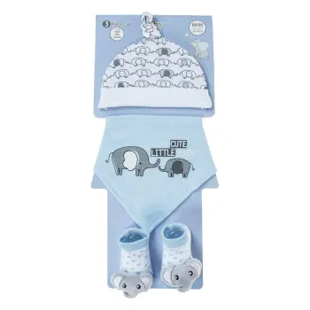 Set per te sapolindur corape gushore kapuc blu