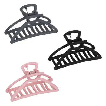 Kapese flokesh 3 cp 7.5cm roze gri e zeze gjysem hene