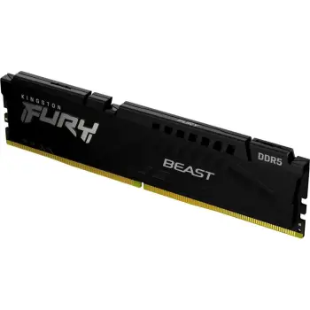 Memorie RAM Kingston FURY Beast, 64GB DDR5, 5600MHz, e zezë