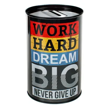 Arke kursimi work hard dream big 12.5x8 cm