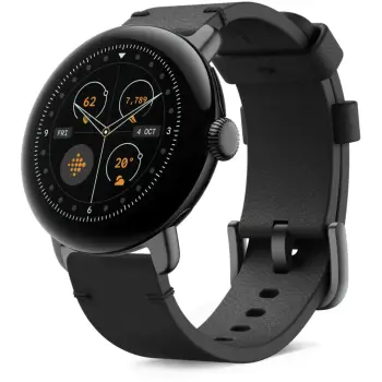 Rrip për orë Google Pixel Watch 3 – 45mm Classic Leather Band S – Zezë