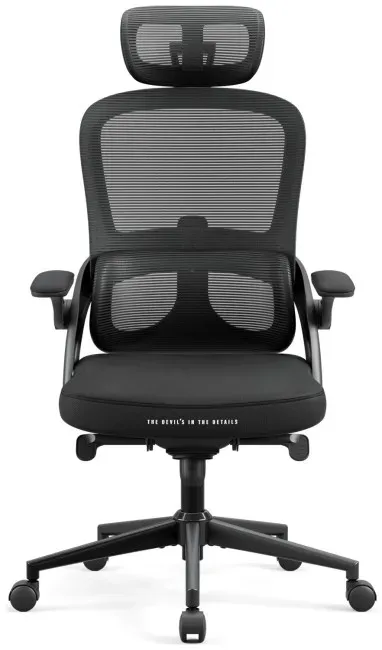 Karrige gaming Diablo Chairs X-Eye, ergonomike, e zezë - 1