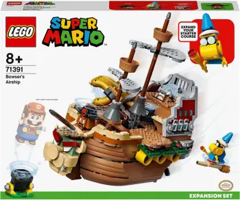 Lodër LEGO Super Mario Anija Fluturuese e Bowser-it (71391)