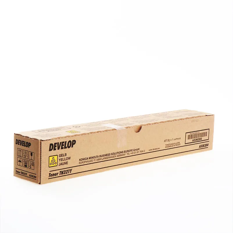 Toner Develop TN-321 (A33K2D0), i verdhë - 1