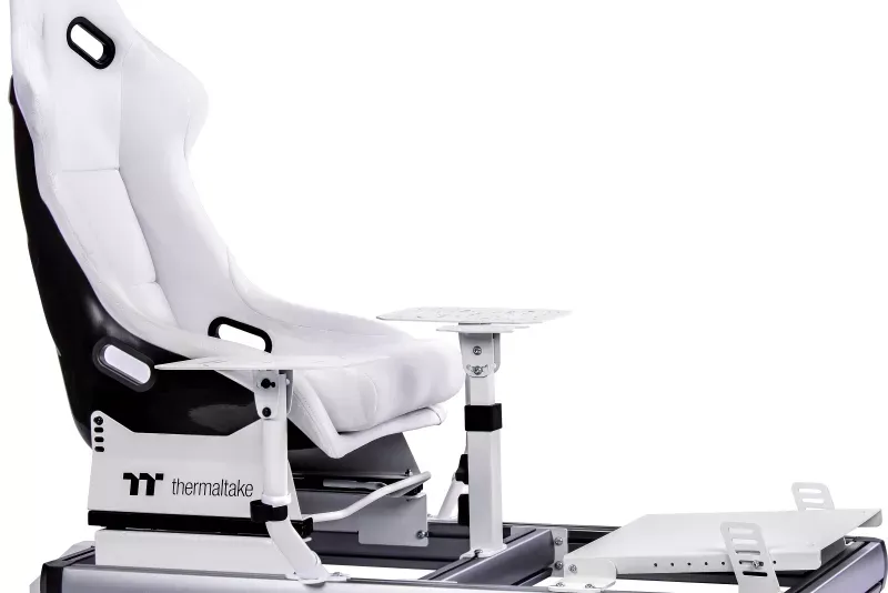 Karrige Gaming Thermaltake GF500 Flight Simulator Cockpit e bardhë - 1