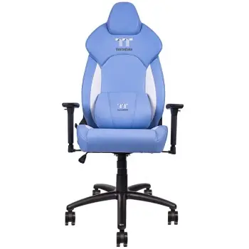Karrige gaming Thermaltake GGC V Comfort Series, e kaltër dhe e bardhë