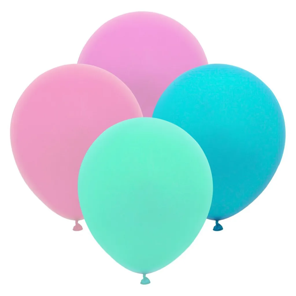 Tollombace me ngjyra pastel 30 cm 10 cp - 1