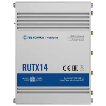Ruter Teltonika Networks RUTX14 / Dual SIM 4G/LTE Wi-Fi Industrial