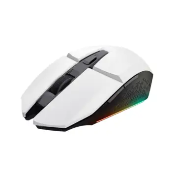 Maus Gaming Trust GXT 110 Felox / 4,800 DPI / LED / i Rikarikueshëm – Bardhë