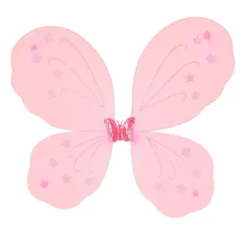Krahe fluture roze me xixa dhe yje 37x40 cm