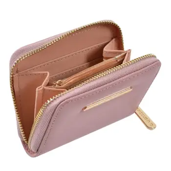 Portofol per femra roze 11x2x8.5 cm