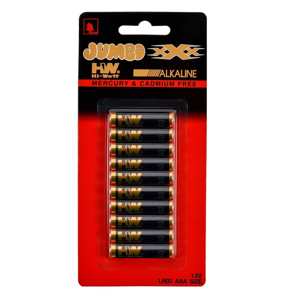 Bateri alkaline aaa 10 cp - 1
