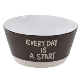 Tas servirje everyday is a start 7x14 cm