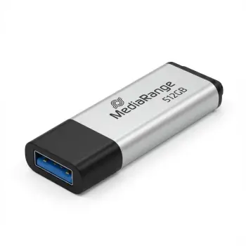 Flash Drive USB MediaRange High Performance 512GB / USB 3.0 – Alumin
