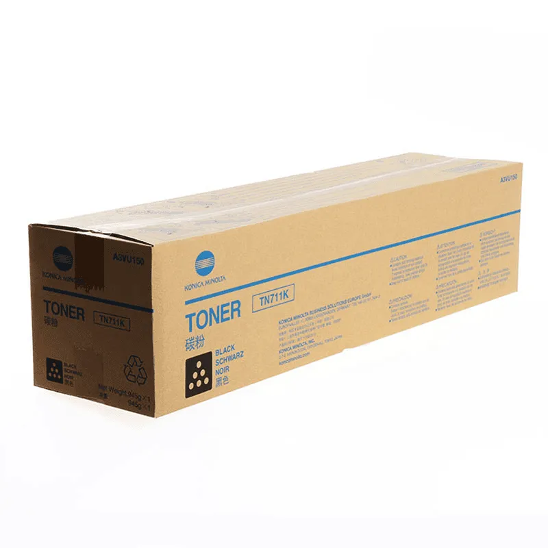 Toner Konica Minolta TN711K / A3VU150 – Zezë - 1