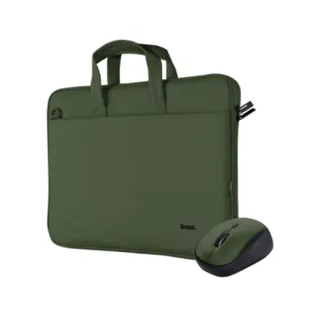 Set Çantë Laptop + Maus Trust Bologna / 16″ – Gjelbër