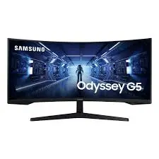 Monitor Gaming Samsung C34G55TWWP / 34 ” / UWQHD LED VA / 165 Hz / 1ms / HDMI+DP / Curved / Zezë