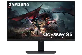 Monitor Gaming Samsung Odyssey G5 S27DG500EU / 27″/ Quad HD IPS / LED / 180 Hz / 1 ms / HDMI + DisplayPort – Zezë