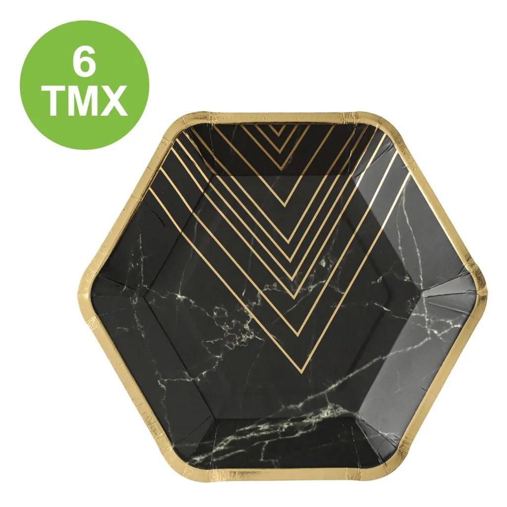 Pjate letre zeze gold 6 cp 18 cm - 1