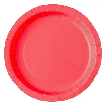 Pjata letre te kuqe 10 cp 18 cm